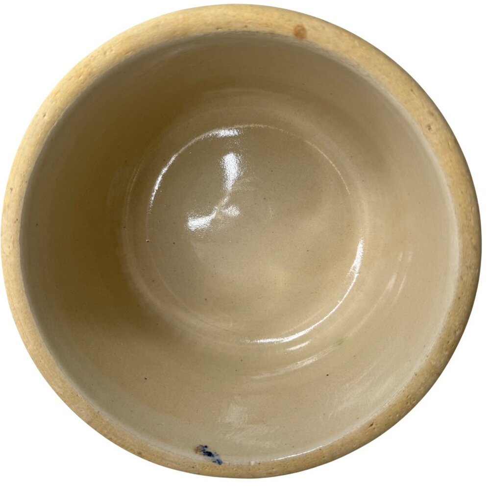 Red Wing Spongeware Crock Bowl 7” Decorative Stoneware Vintage Speckled Sponge C - Picture 2 of 12